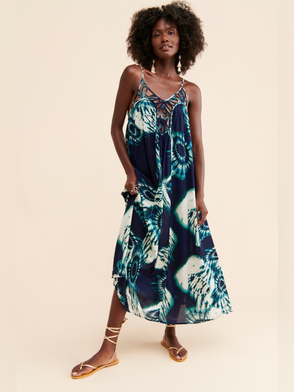 Anthropologie | Drama Beach Dress, Small
